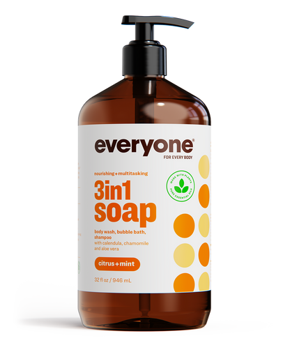 3-IN-1 SOAP,MINT EUCLYPT