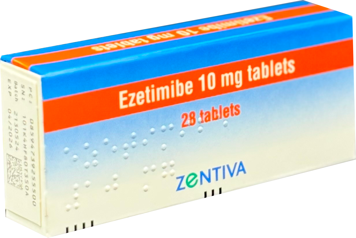EZETIMIBE TB 10MG 500 CPLT