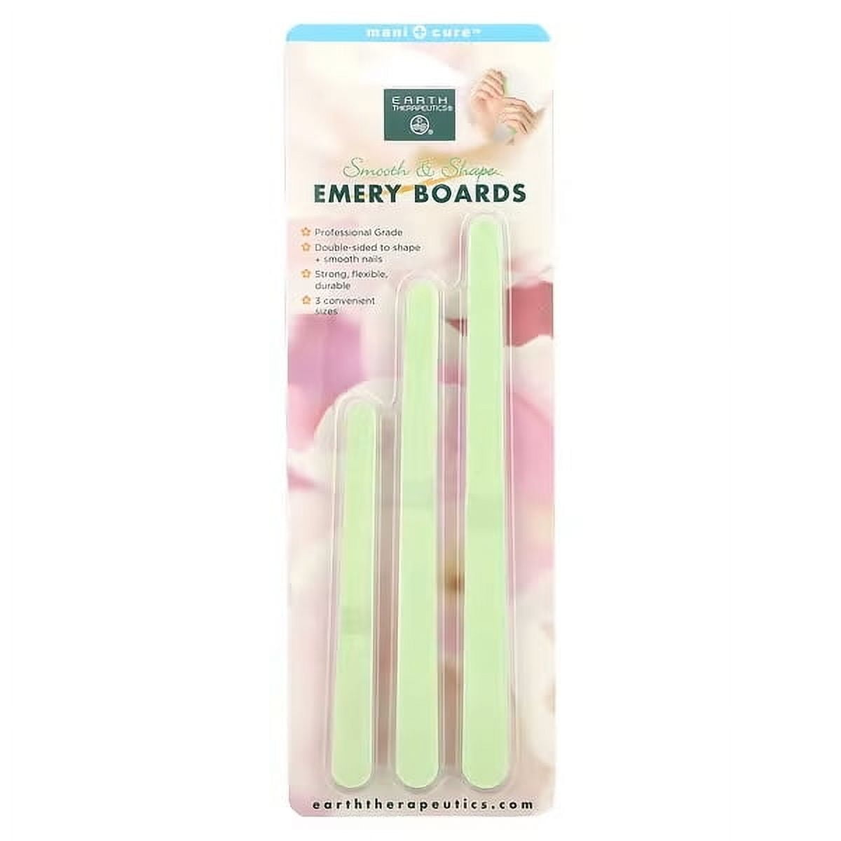 EARTH THERAPEUTICS EMERY BOARDS,ASSORTED