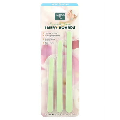 EARTH THERAPEUTICS EMERY BOARDS,ASSORTED