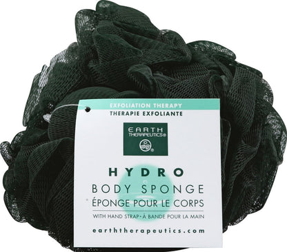 EARTH THERAPEUTICS HYDRO BDY SPONGE,GREEN