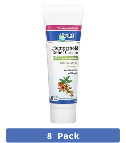 EARTH'S CARE HEMORRHOID RELIEF CREAM
