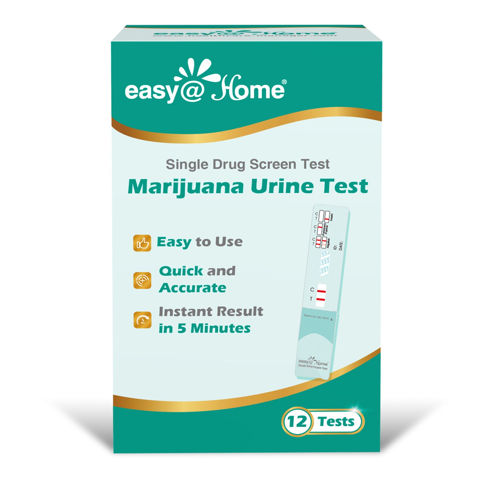 DRUG TEST 1 PANEL MARIJUANA ALL SOURCE