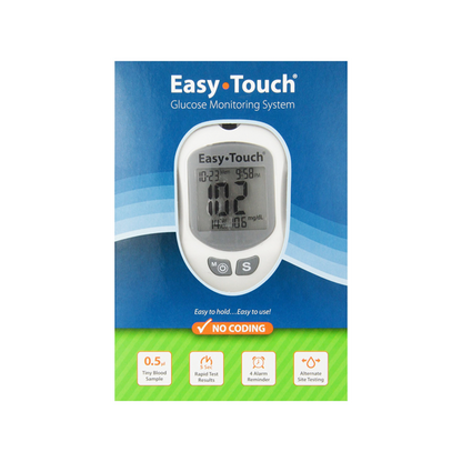 EASY TOUCH BLOOD GLUCOSE METER KIT