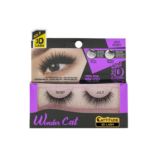 EBIN NEW YORK Cattitude Wonder Cat 3D Faux Mink Lashes - May