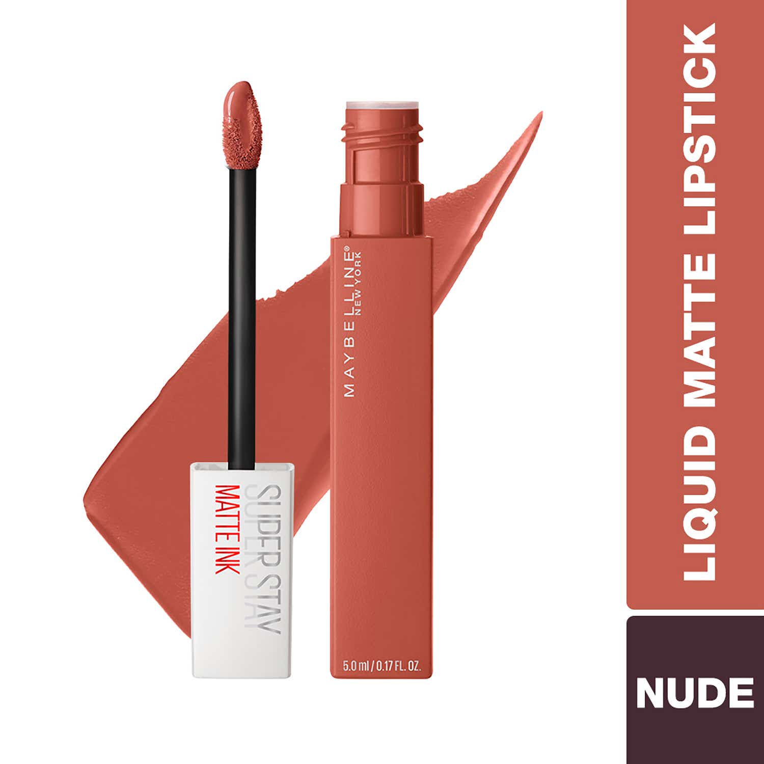 MAYBELLINE New York Super Stay Matte Ink Liquid Lipstick, 070 Amazonian, 0.17 oz