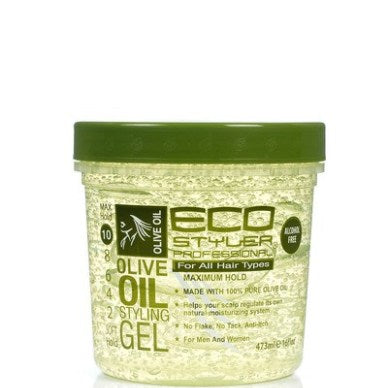 Eco Styler Styling Gel 80oz Green Olive Oil