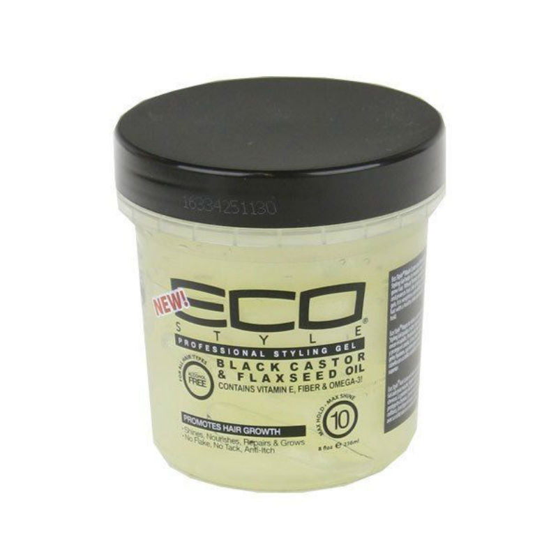 Eco Styler Styling Gel 16oz Black Castor & Flaxseed Oil