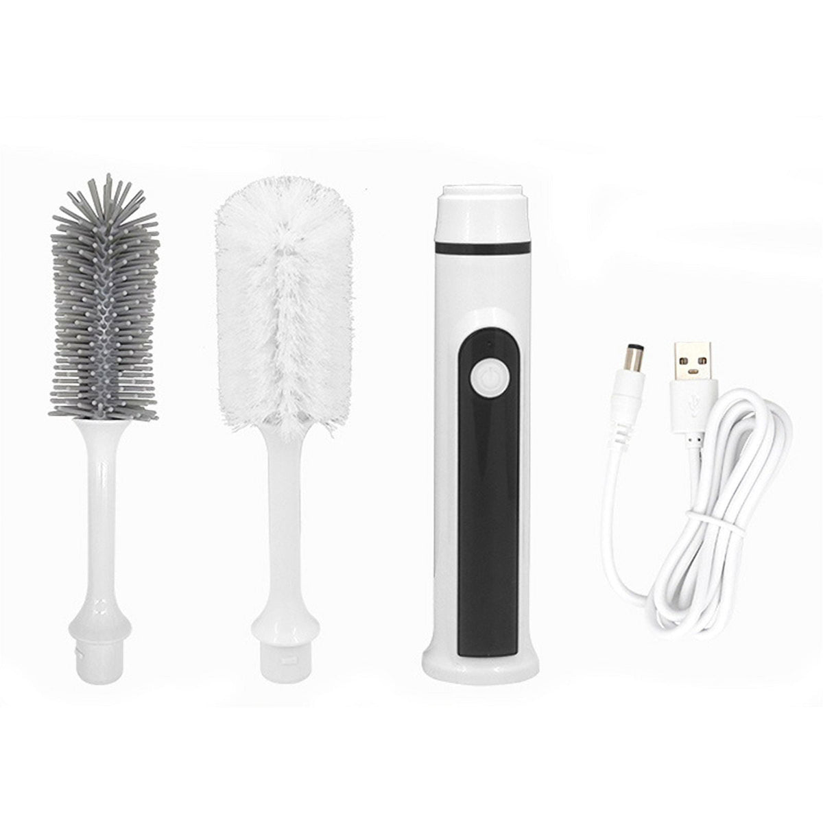 Babyking Suction Base Bottle Brush with Nipple Cleaner - Assorted