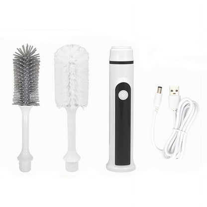 Babyking Suction Base Bottle Brush with Nipple Cleaner - Assorted
