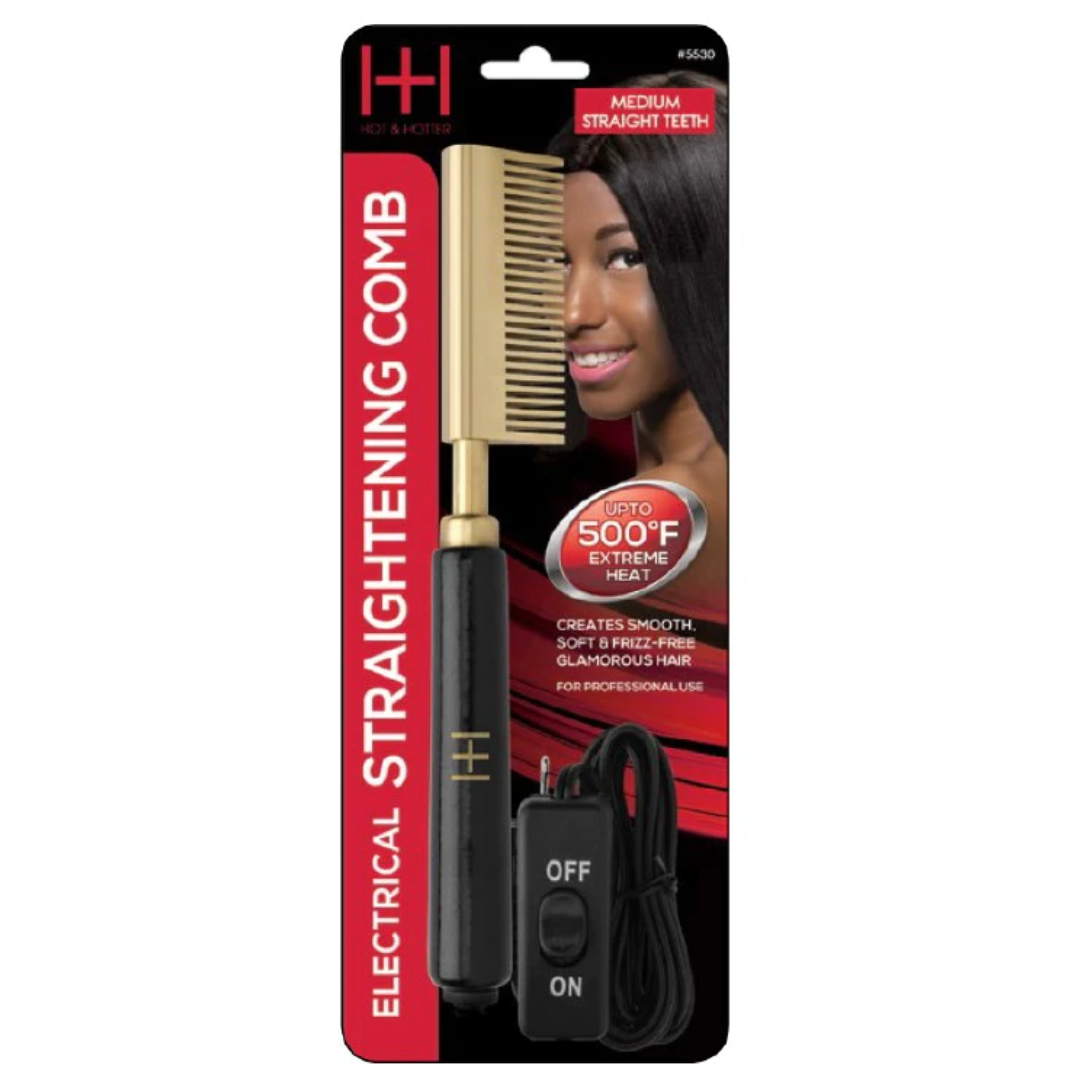 Hot Beauty Pressing Comb Straight Teeth