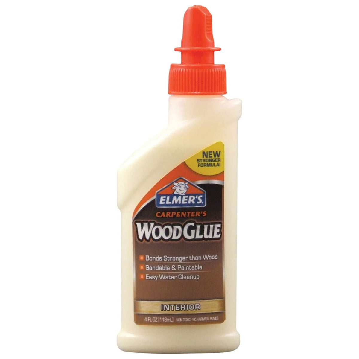 ELMER'S Carpenter's Interior Wood Glue,  4 oz