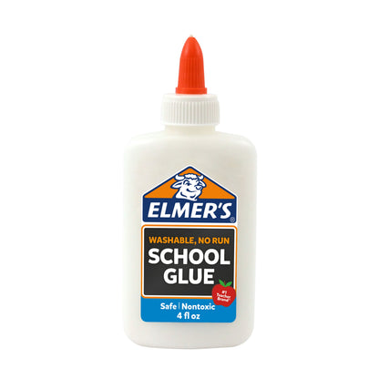 Elmer's Washable School Glue - White, 4 oz