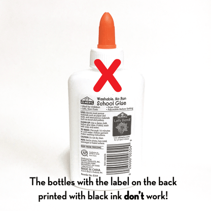 Elmer's Washable School Glue - White, 4 oz