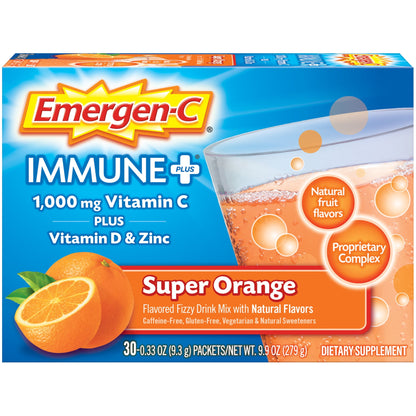 EMERGEN-C IMMUNE PL CW 45 ORANGE