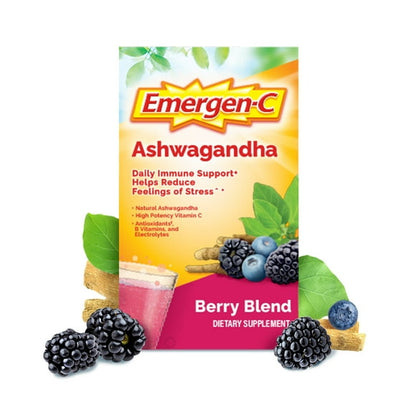 EMERGEN-C ASHWAGANDHA POWDER 18CT