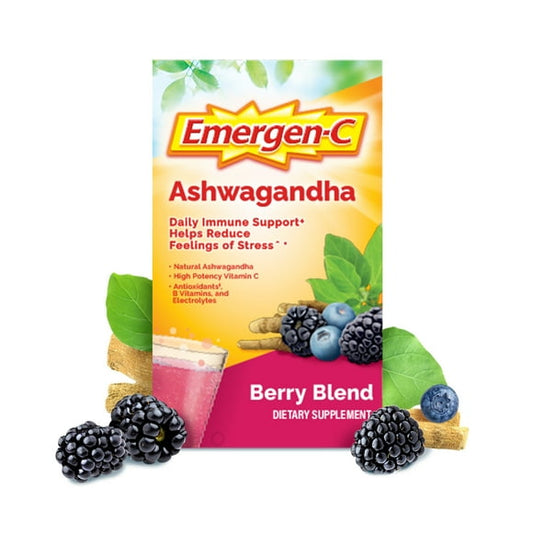 EMERGEN-C ASHWAGANDHA POWDER 18CT