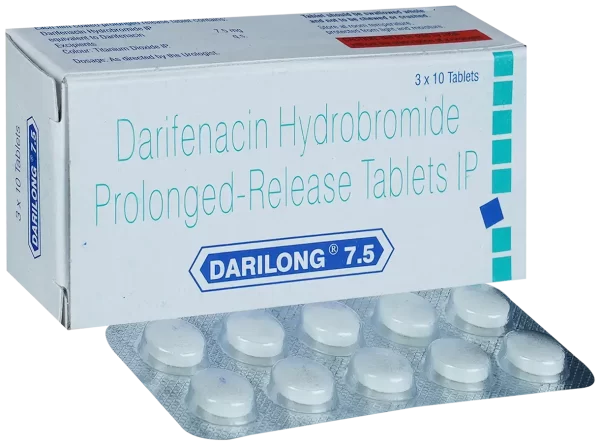DARIFENACIN TB 15MG 90 ER
