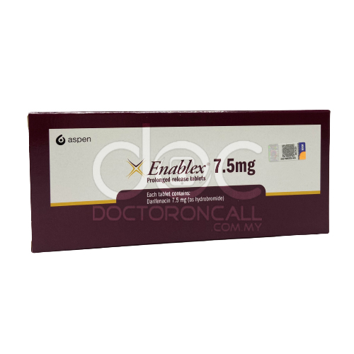 DARIFENACIN TB 7.5MG 90 ER
