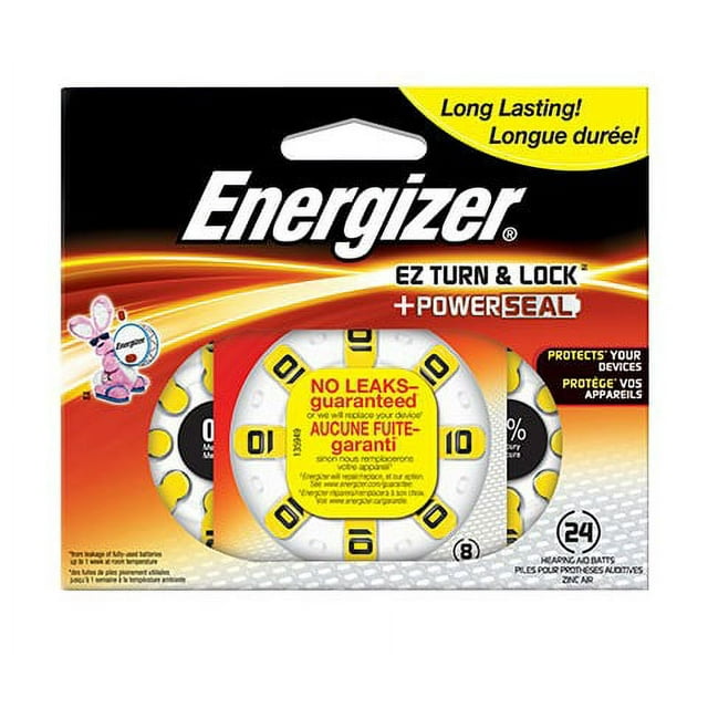 ENERGIZER HEARING AID EZ-TURN L10 8PK