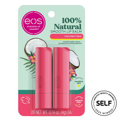 EOS LIP BALM 4PK STRAWBERRY