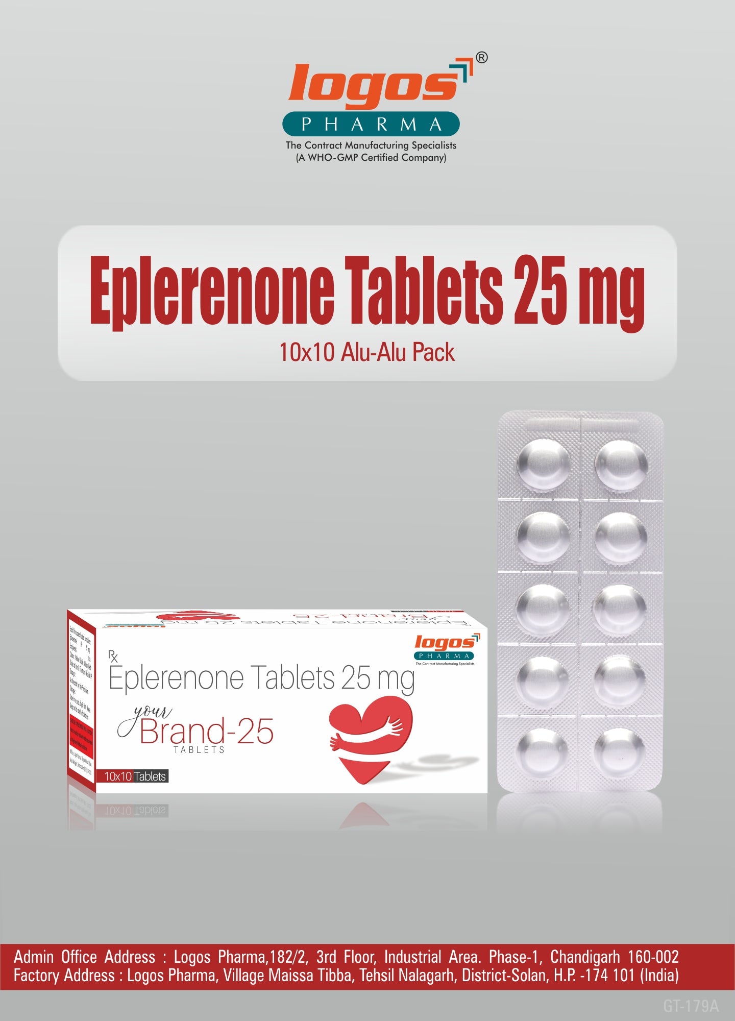EPLERENONE TB 25MG 90