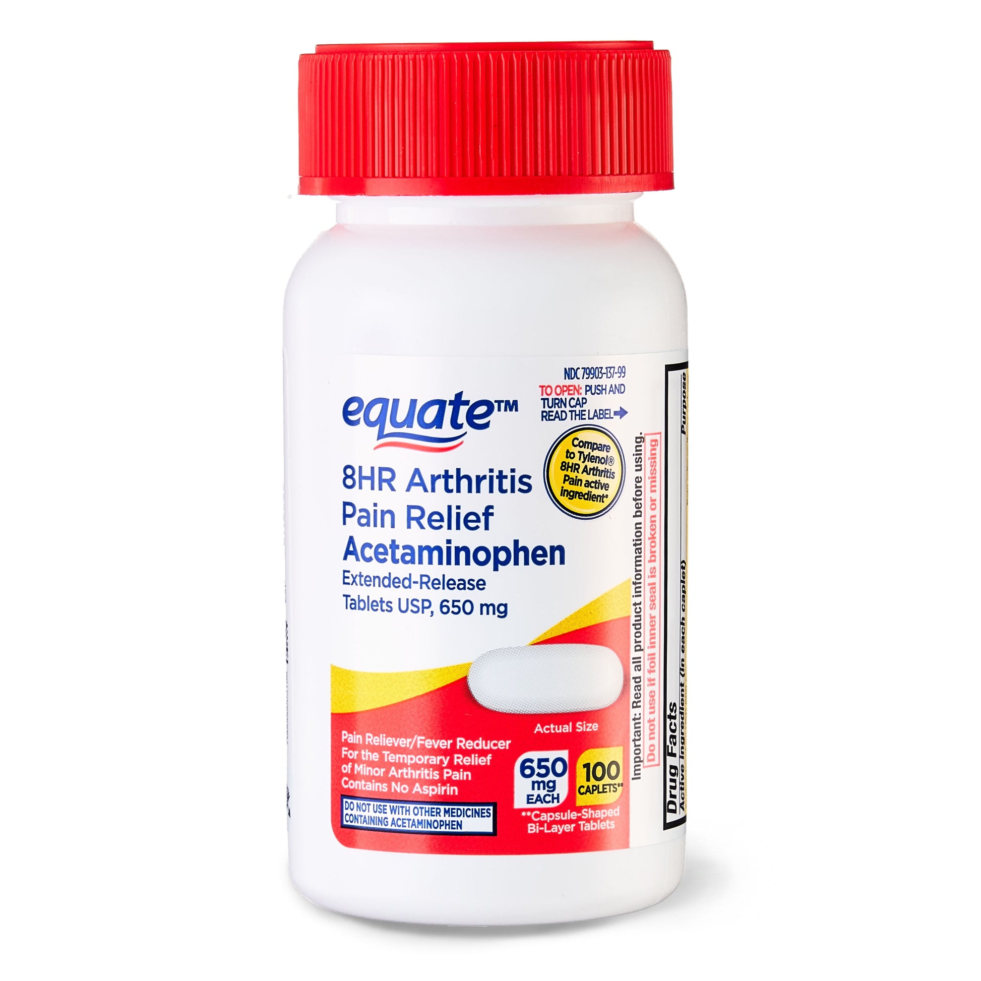 ACETAMINOPHEN 650 MG ER CPL 100