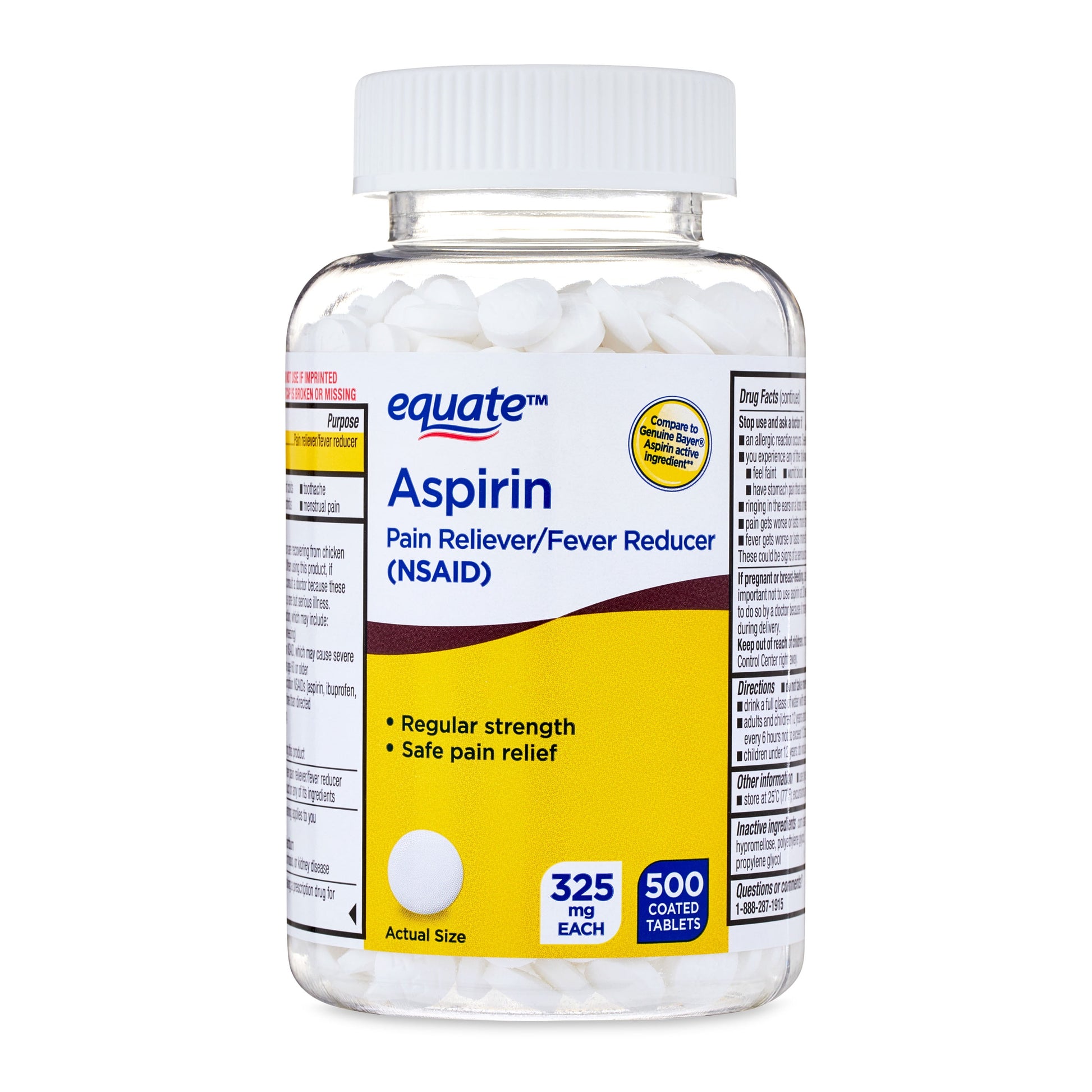 LDR ASPIRIN TB 325MG 500