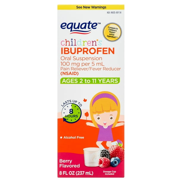 CHILDRENS IBUPROFEN 100MG PFS 50X5 ML UD