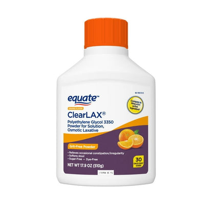 POLYETHYLENE GLYCOL 3350 17 GM PWD 14 UD