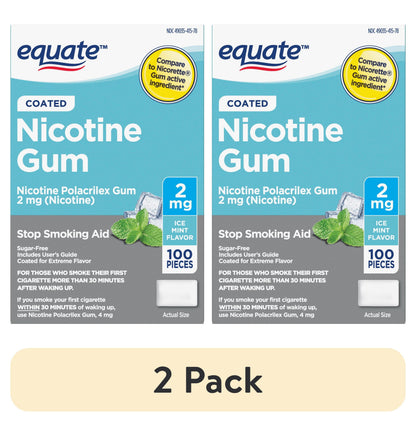 GNP NICOTINE 2 MG COATED MINT GUM 20CT