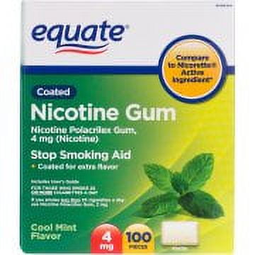 GNP NICOTINE GUM 4MG COATED MINT 20CT