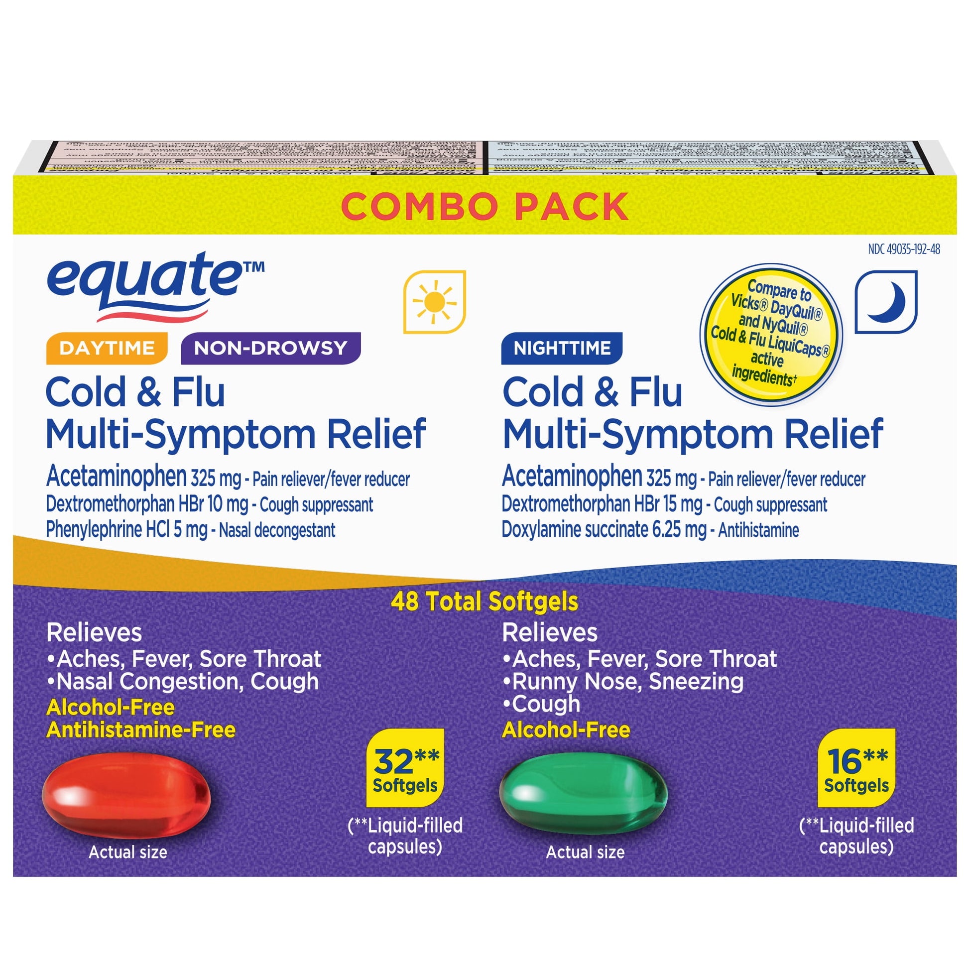 COLD AND FLU NIGHTTIME SGC 16