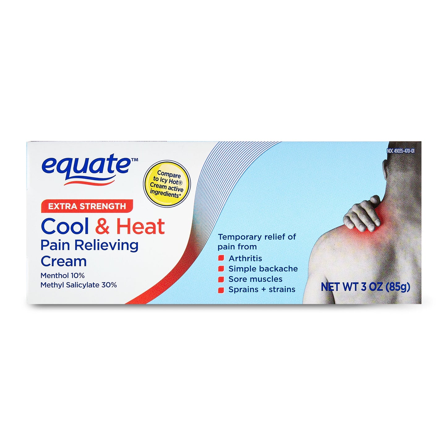 GNP COOL AND HEAT PAIN RLF ROLL-ON 2.5OZ