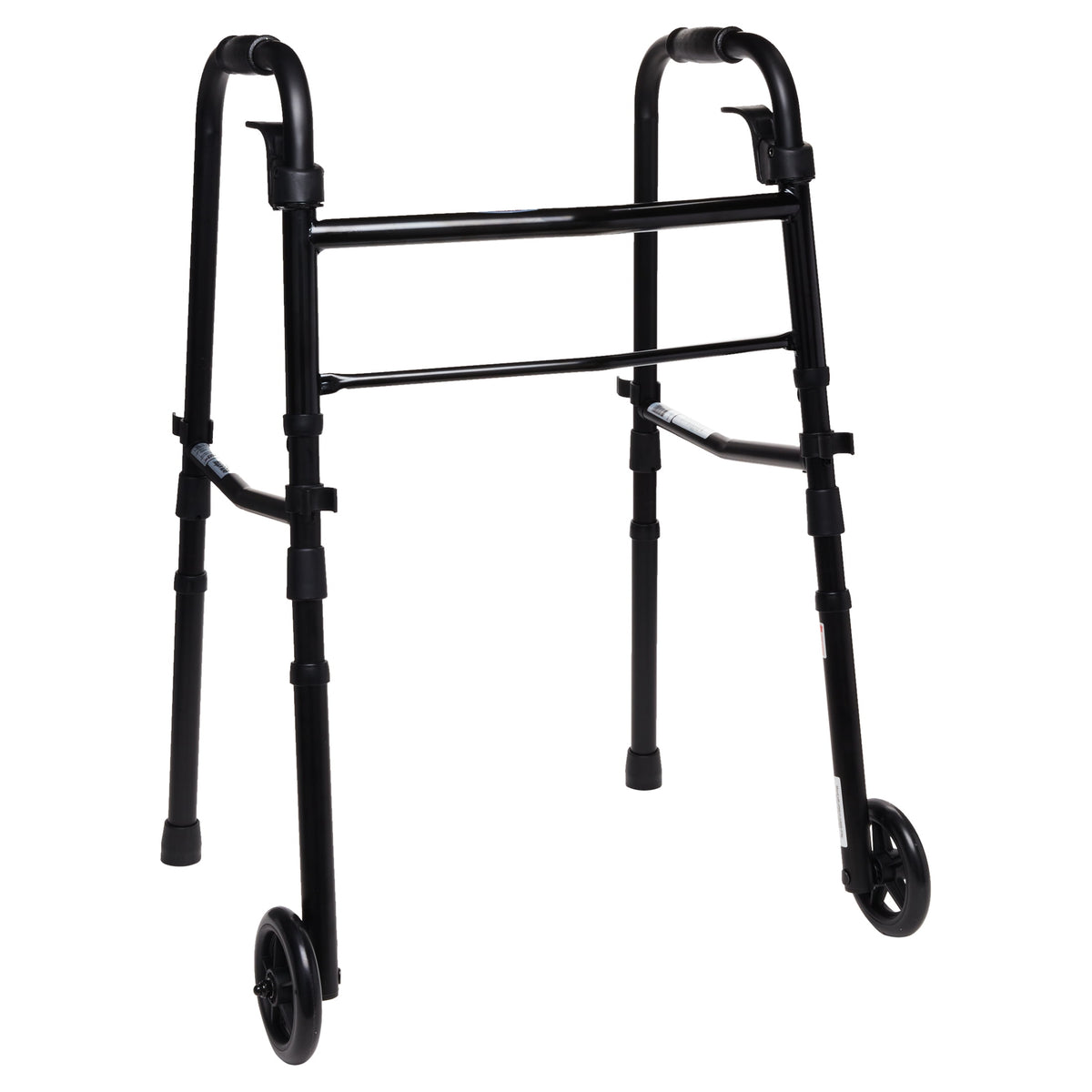 CAH FOLDING WALKER W/WHEELS