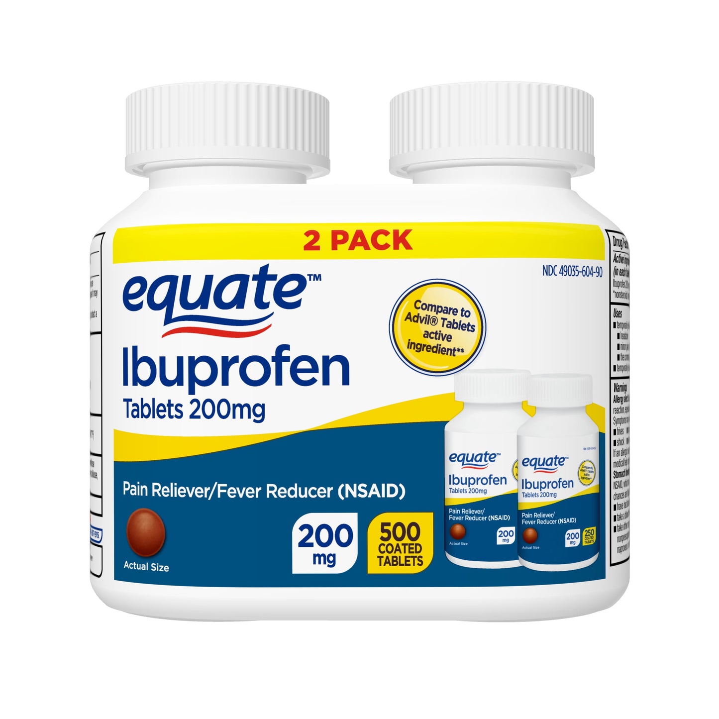 IBUPROFEN 200 MG TAB 250