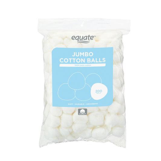 Simply Soft Premium Jumbo Cotton Balls, 200 count