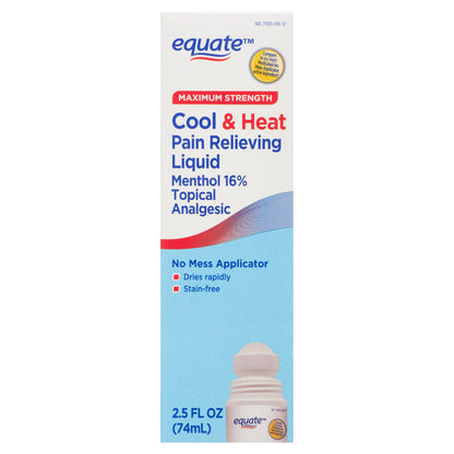 GNP COOL AND HEAT PAIN RLF ROLL-ON 2.5OZ