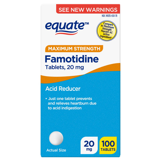 FAMOTIDINE TB 20MG 100