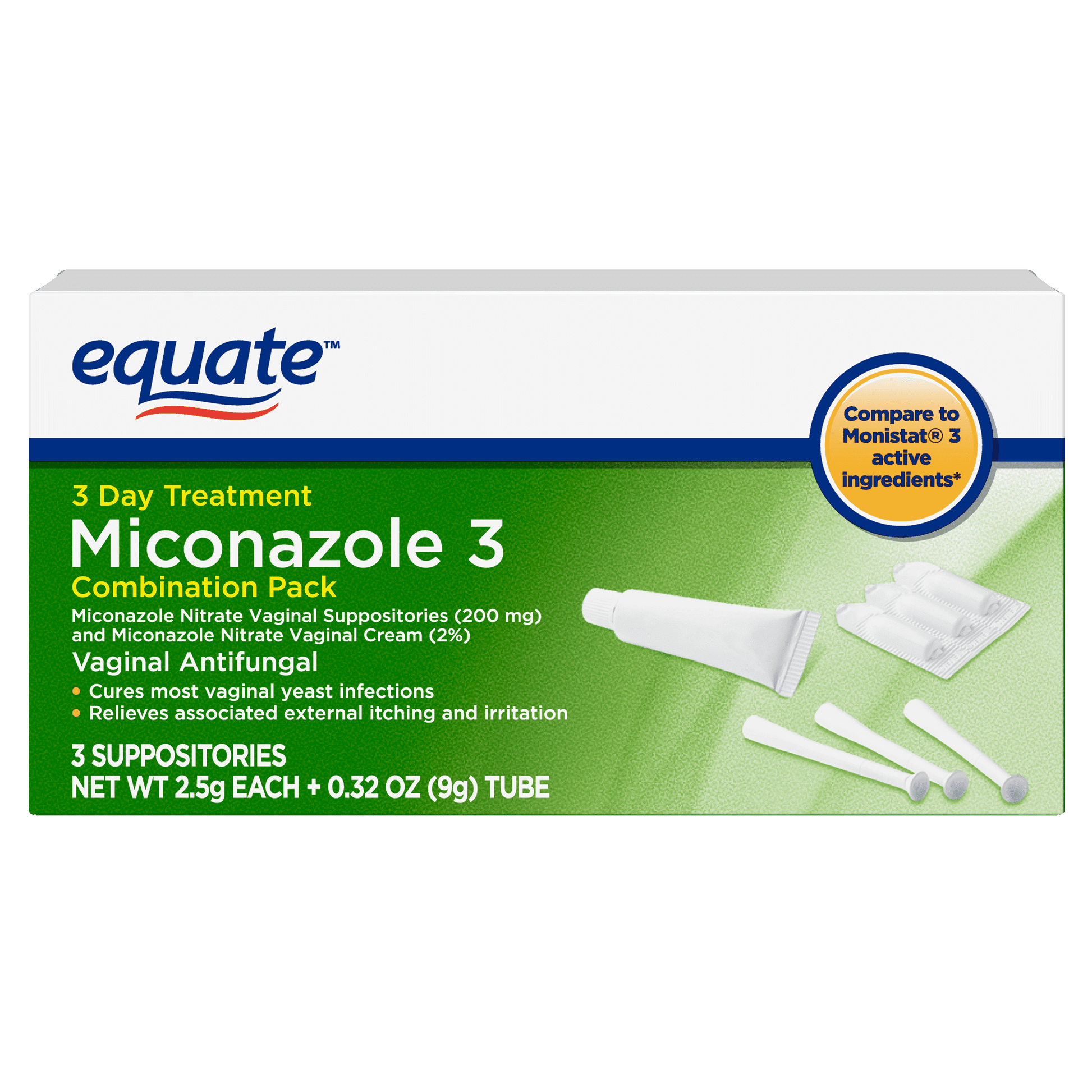 GNP MICONAZOLE 200MG 3/APL CRM KIT0.32OZ