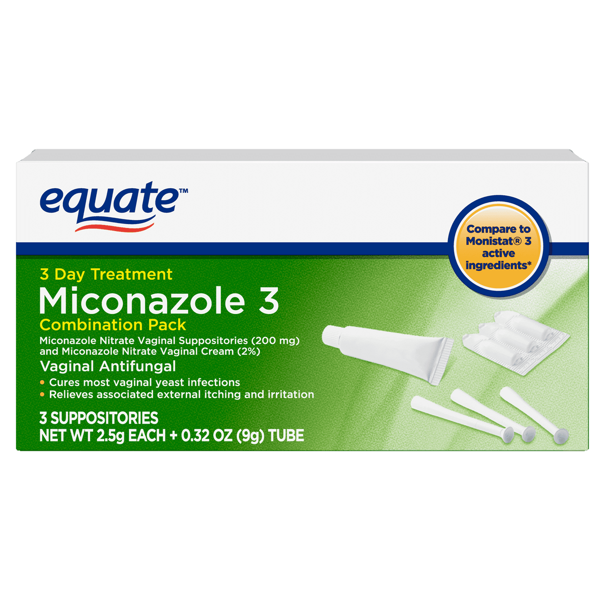 GNP MICONAZOLE 200MG 3/APL CRM KIT0.32OZ