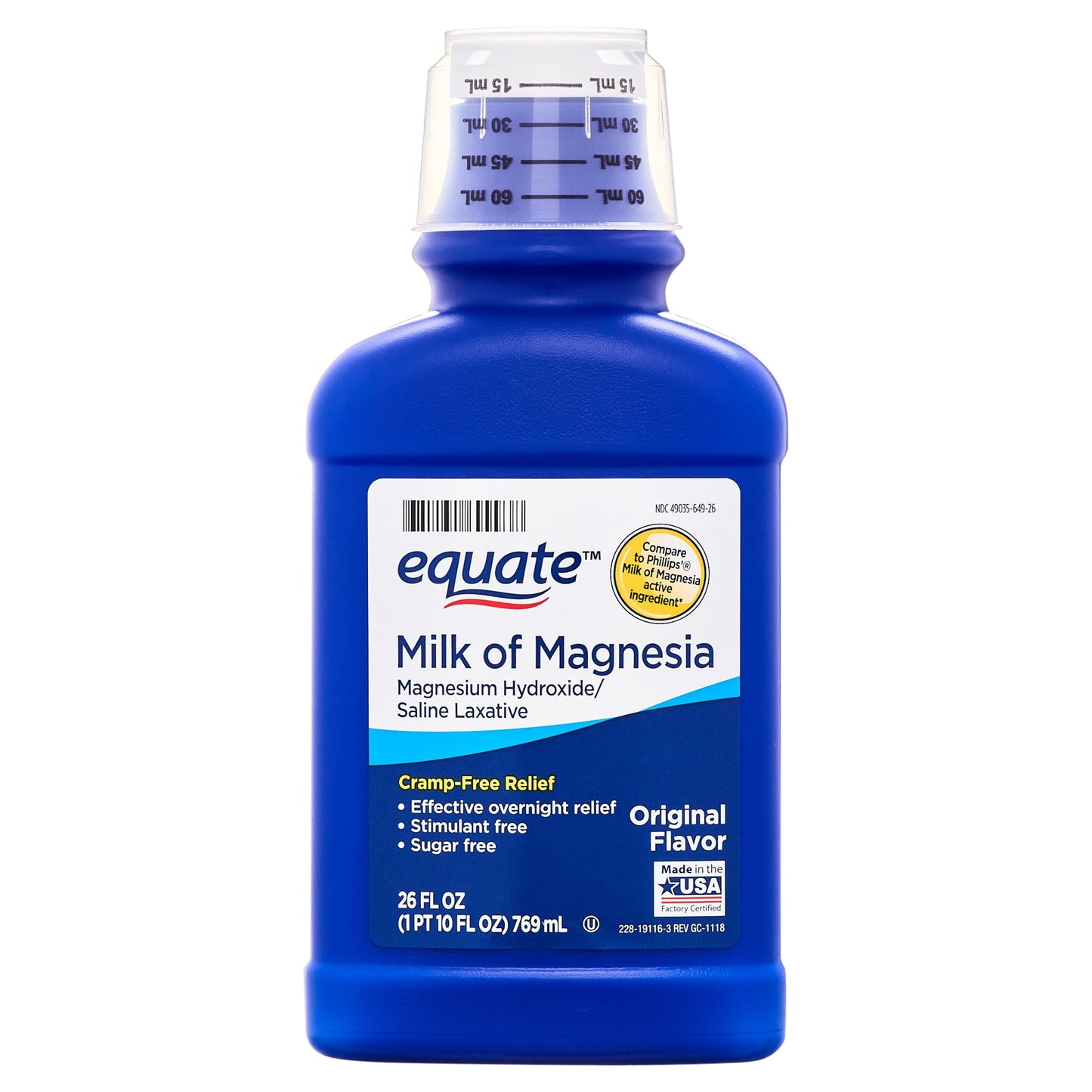 MILK OF MAGNESIA SS 8% 780ML CHY