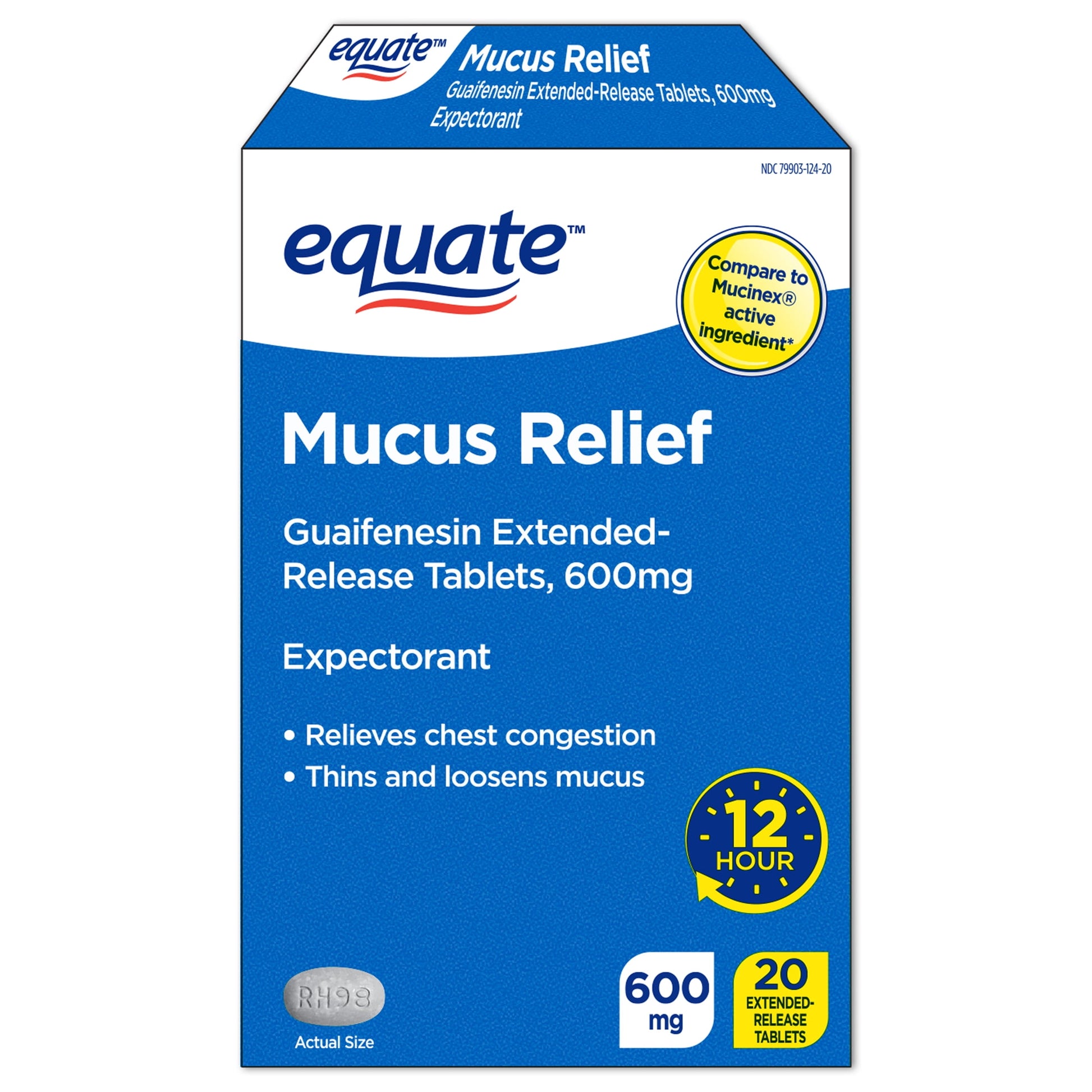 LDR MUCUS RLF D TB 600-60MG 36 ER