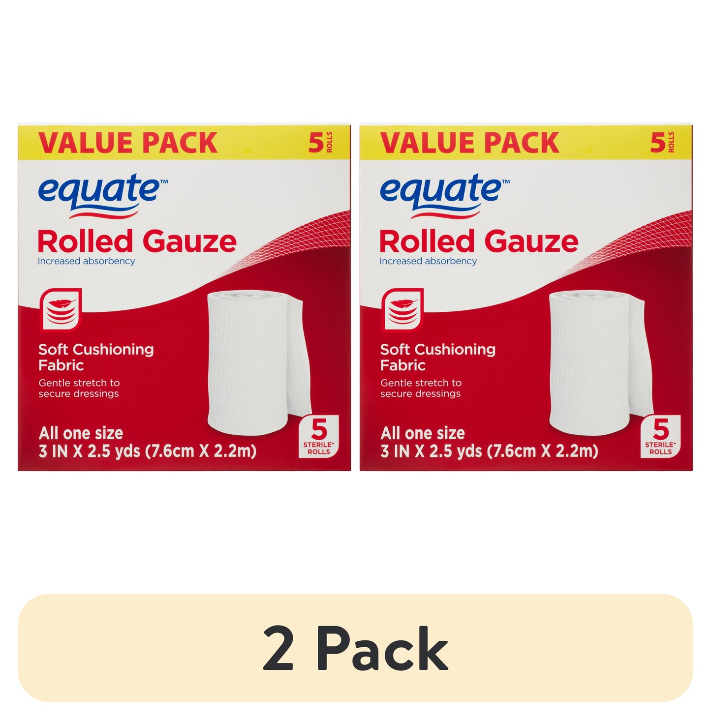 B/A ROLLED GAUZE DS MD 3NX2.5Y