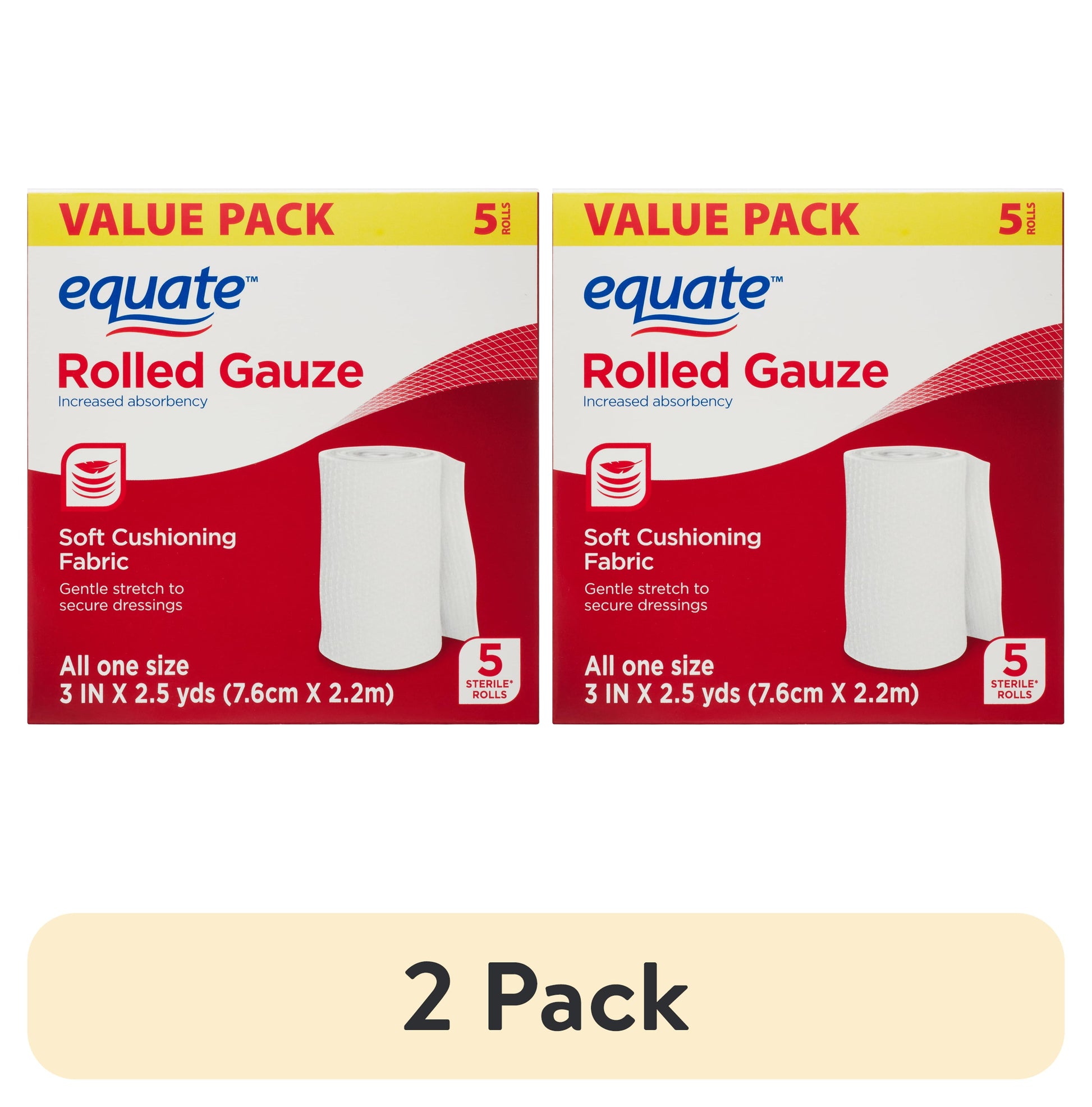B/A ROLLED GAUZE DS MD 3NX2.5Y