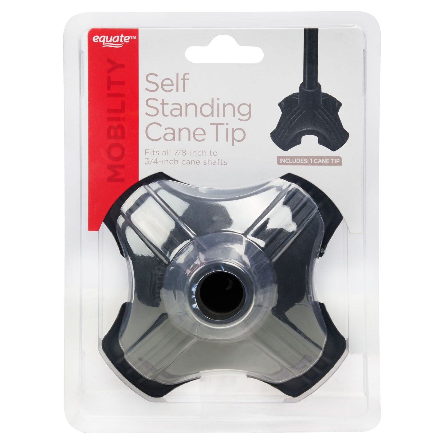 CANE TIP BIGFOOT EQ3/4N BLK STAND