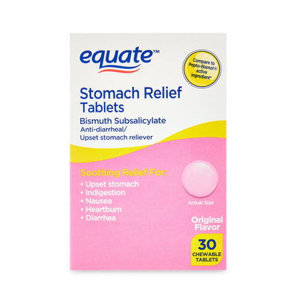 Sanfer Treda Ultra Stomach Relief Tablets, 24 Count