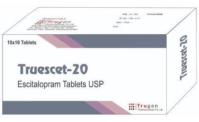 ESCITALOPRAM TB 10MG 100