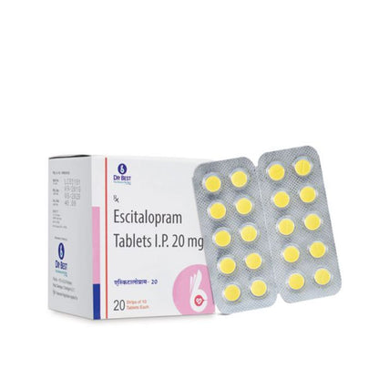 ESCITALOPRAM TB 20MG 100