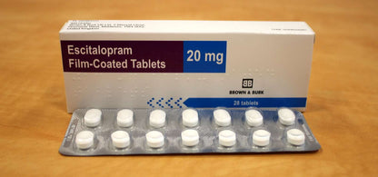 ESCITALOPRAM TB 20MG 1000
